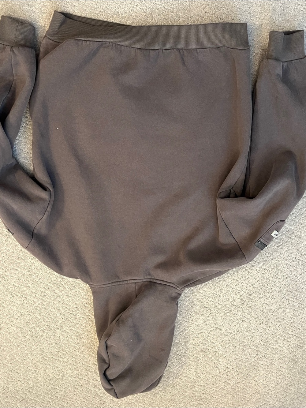 Comfrt Travel Hoodie and sweatpants set- Gray - Picture 8 of 9